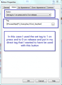 FactoryTalk Button Improper Setup