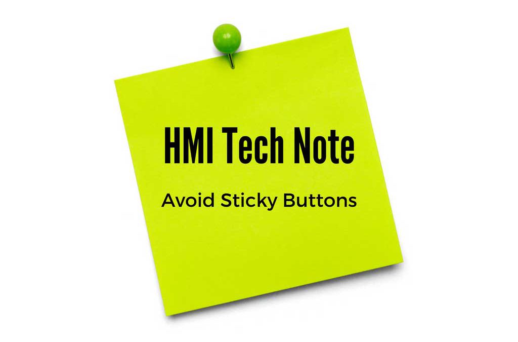 How to Avoid an Anti Sticky Button in FactoryTalk SE