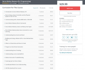 Servo Motion Mastery Curriculum