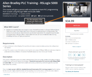 Allen Bradley PLC Training Samples