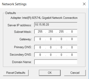 Network Settings