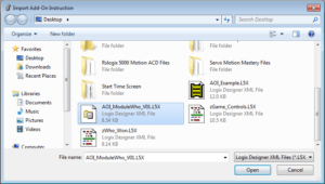 Select The Add-On Instruction In It's Folder
